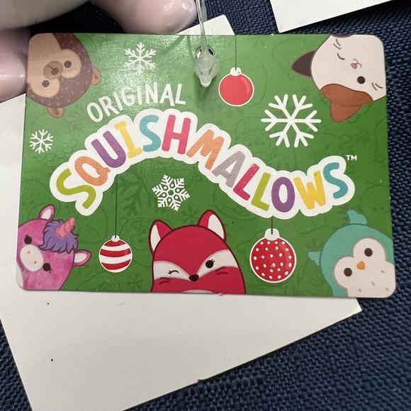 New Lot Of 3 Kurt Adler Squish mallow Ornaments (Pineapple,Bigfoot &Owl) 2.5-3” - Picture 8 of 9